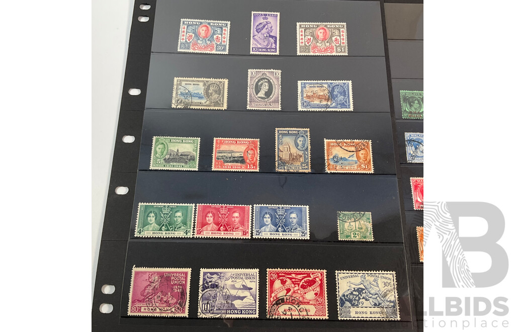 Great Britain/Hong Kong, Malaya Stamps, B.M.A Overprints, Five Dollars, Mint Hinged