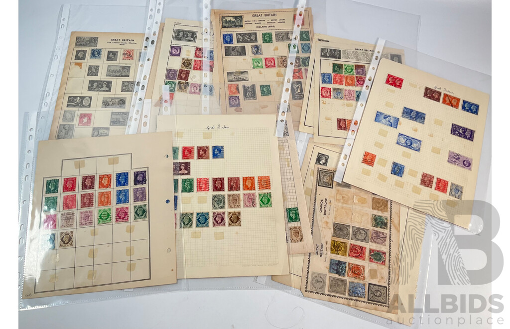 Great Britain Stamp Collection, QV to QE2