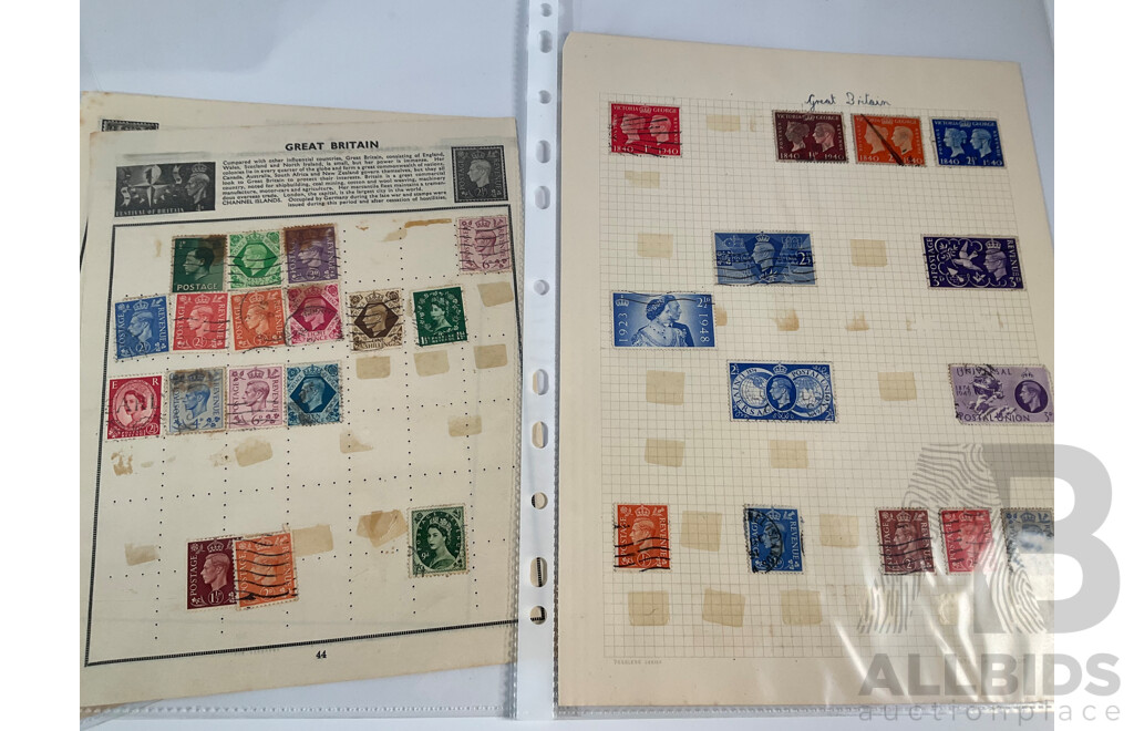 Great Britain Stamp Collection, QV to QE2