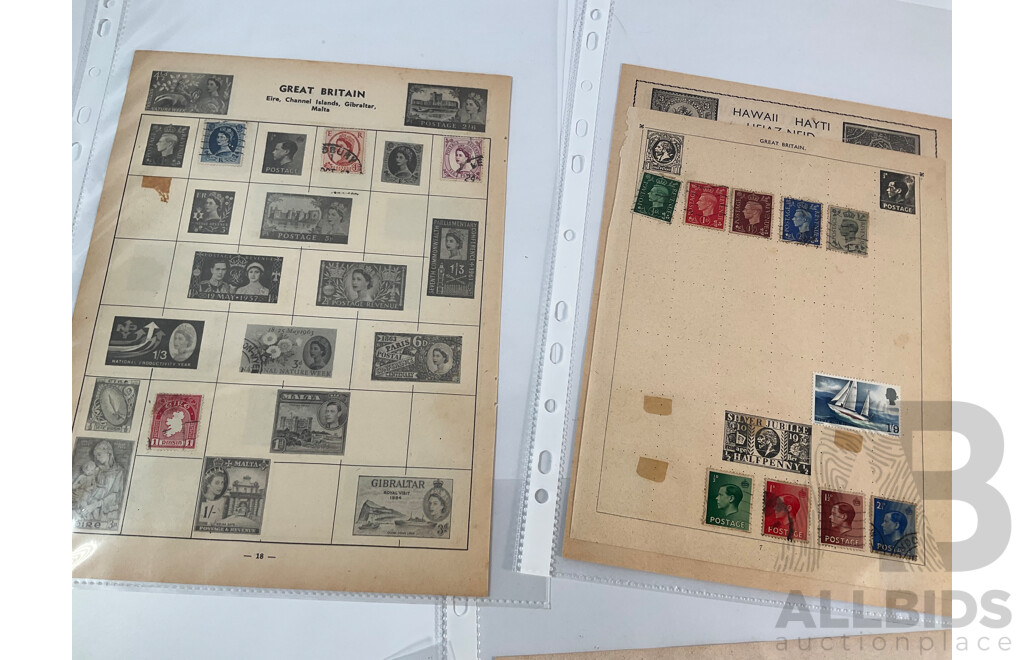 Great Britain Stamp Collection, QV to QE2