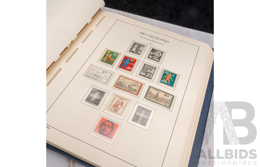 Album of German Stamps, Examples Spanning 1970 to 1979