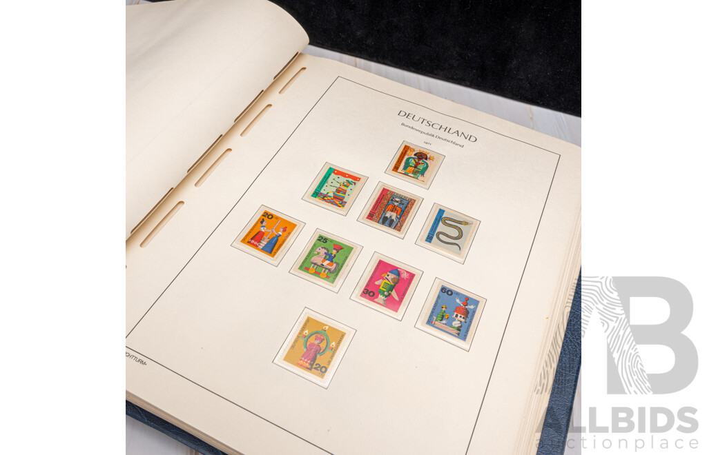 Album of German Stamps, Examples Spanning 1970 to 1979
