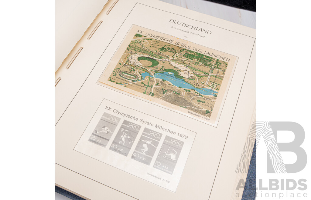 Album of German Stamps, Examples Spanning 1970 to 1979