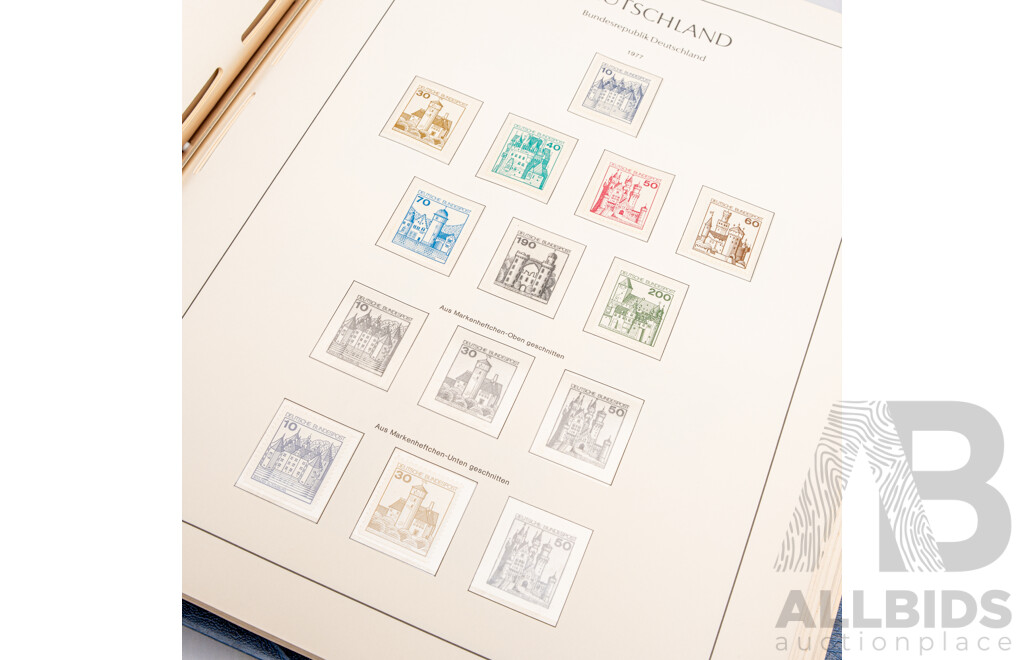 Album of German Stamps, Examples Spanning 1970 to 1979