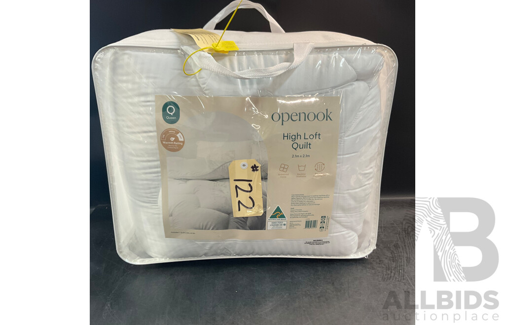 OPENOOK High Loft Quilt - Queen