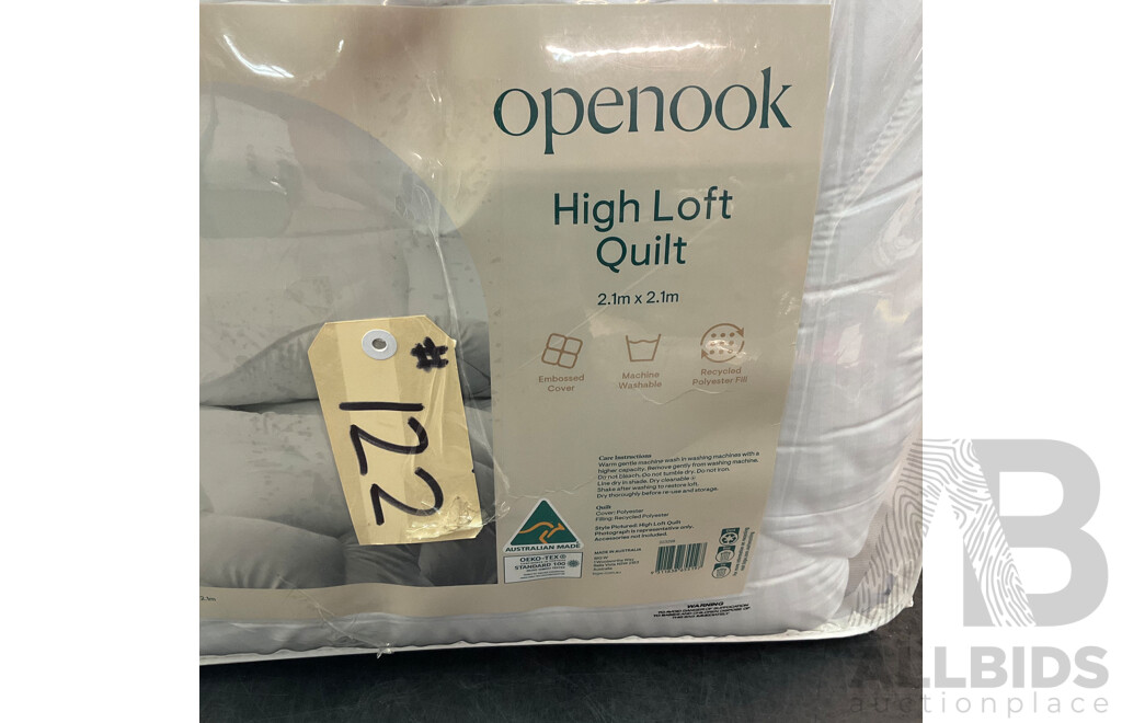 OPENOOK High Loft Quilt - Queen