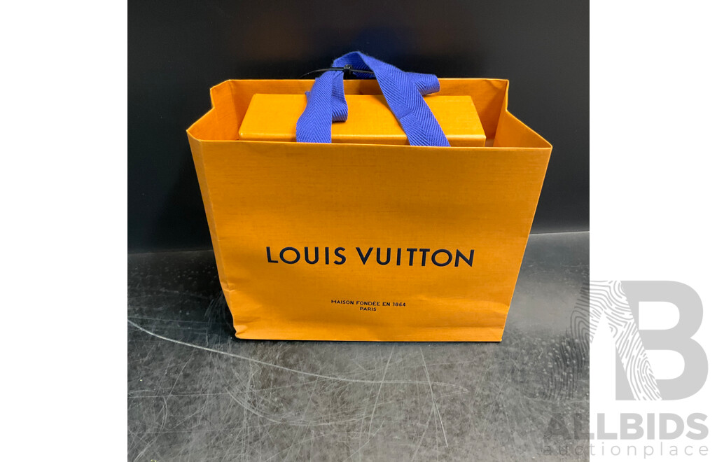 Grey Men's Belt Branded LOUIS VUITTON
