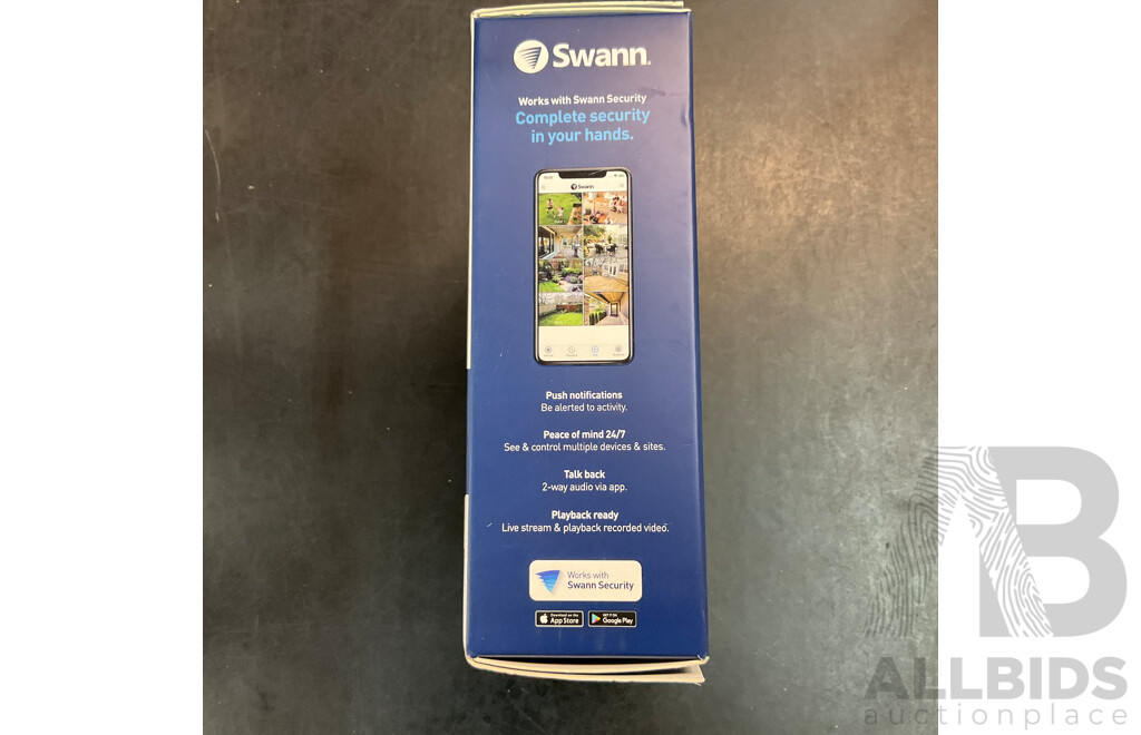 SWANN Wire Free Security Camera - ORP $238