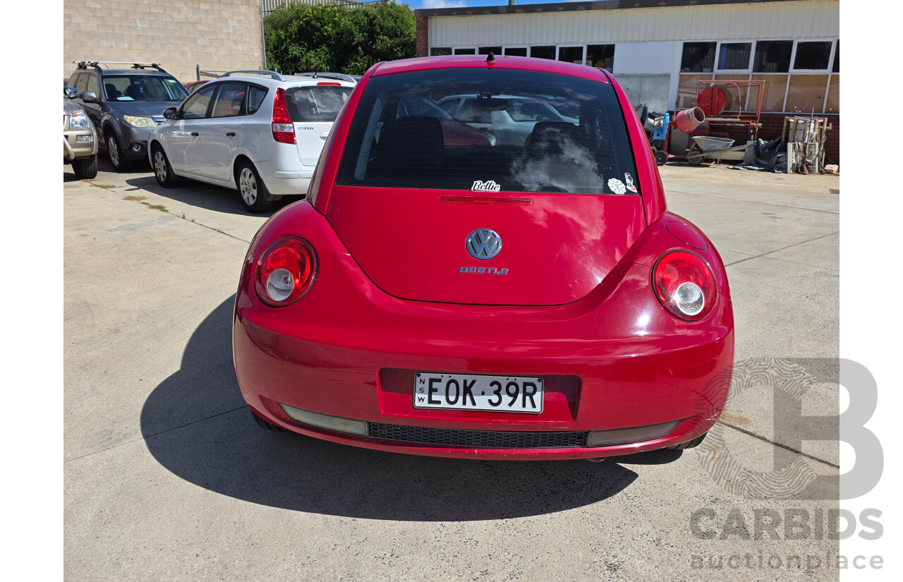 2/2008 Volkswagen Beetle Miami 9C MY08 UPGRADE 3d Hatchback Red 1.6L