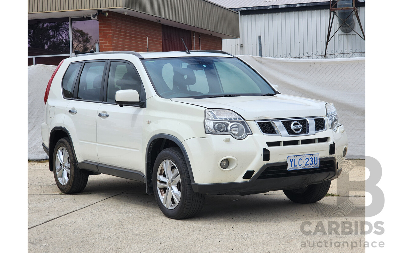 3/2013 Nissan X-Trail ST (fwd) T31 SERIES 5 4d Wagon White 2.0L