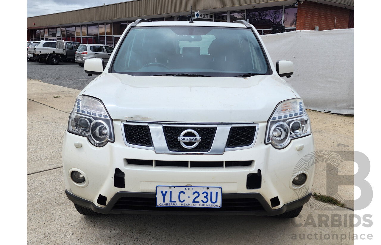 3/2013 Nissan X-Trail ST (fwd) T31 SERIES 5 4d Wagon White 2.0L