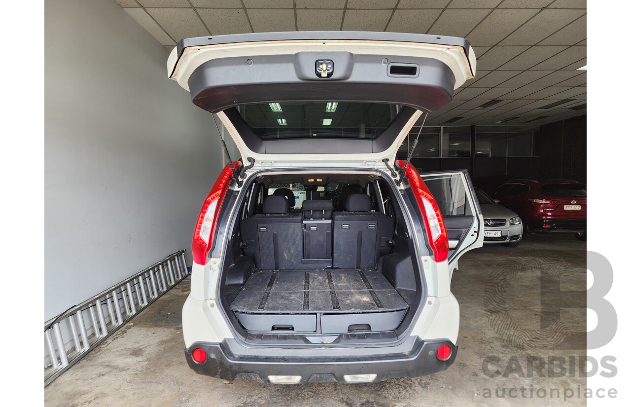 3/2013 Nissan X-Trail ST (fwd) T31 SERIES 5 4d Wagon White 2.0L