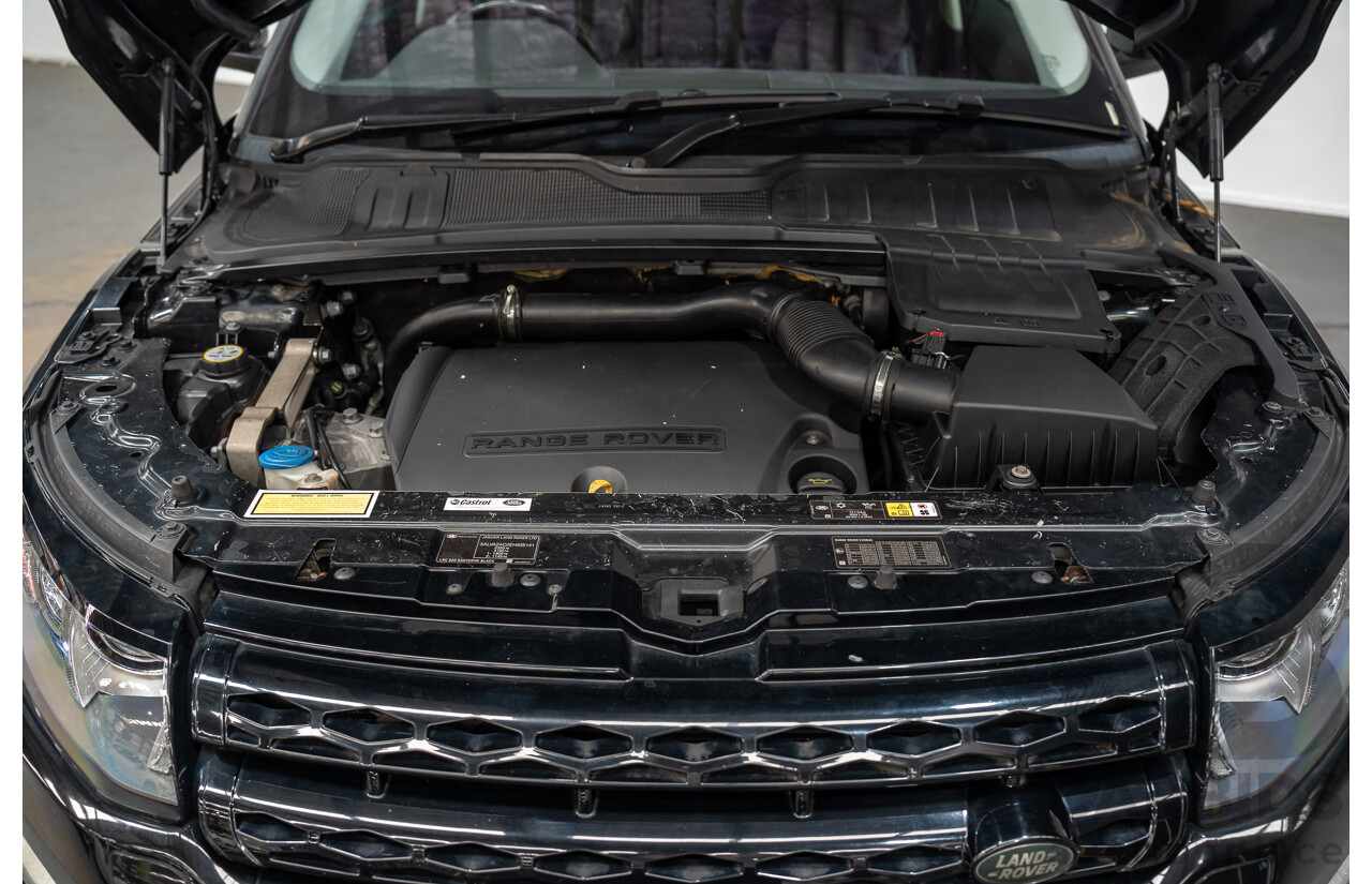 5/2014 Range Rover Evoque SD4 Dynamic LV (AWD) MY14 5d Wagon Santorini Black Turbo Diesel 2.2L