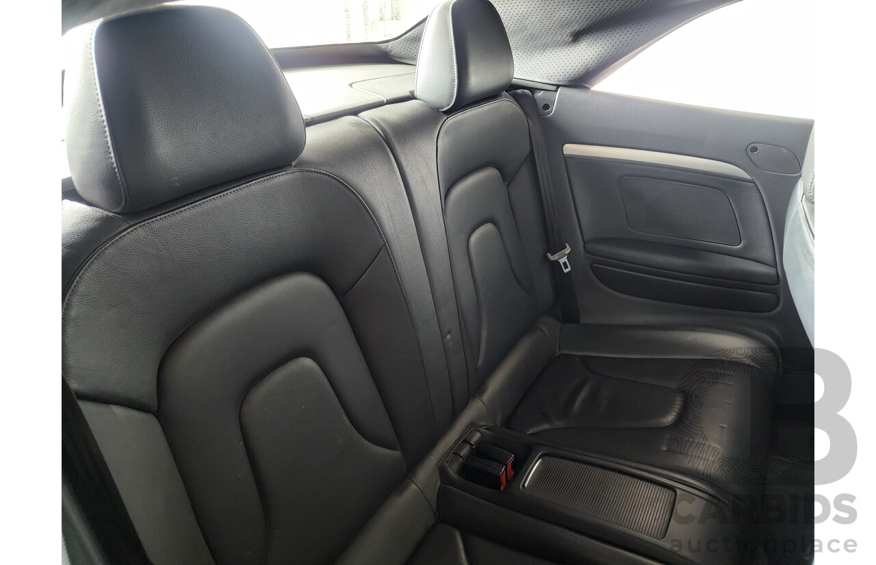 8/2009 Audi A5 2.0 TFSI Quattro 8T 2d Cabriolet Black 2.0L