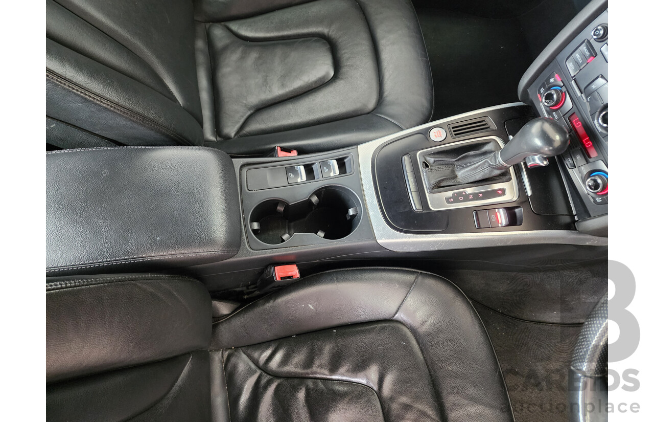 8/2009 Audi A5 2.0 TFSI Quattro 8T 2d Cabriolet Black 2.0L