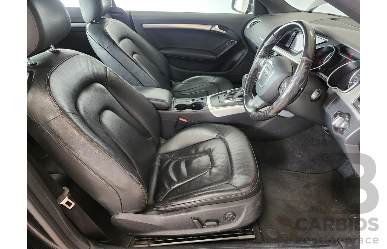 8/2009 Audi A5 2.0 TFSI Quattro 8T 2d Cabriolet Black 2.0L