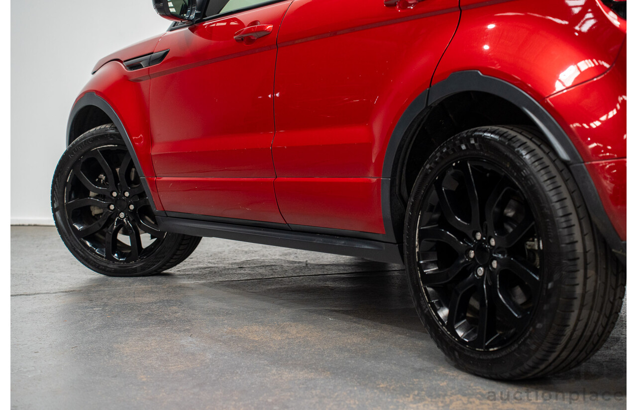 12/2017 Land Rover Range Rover Evoque TD4 SE 110 Dynamic (AWD) MY18 4d Wagon Firenze Red Turbo Diesel 2.0L