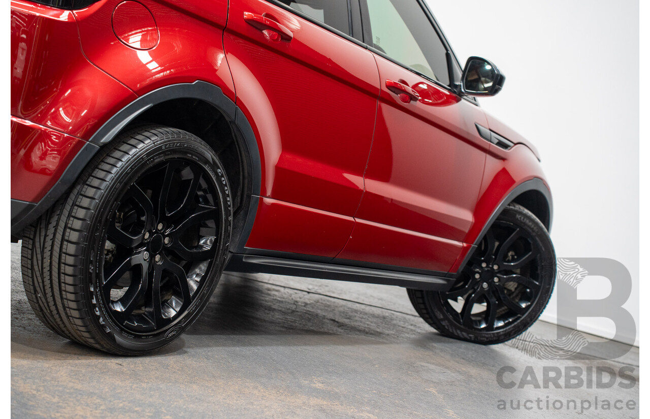 12/2017 Land Rover Range Rover Evoque TD4 SE 110 Dynamic (AWD) MY18 4d Wagon Firenze Red Turbo Diesel 2.0L