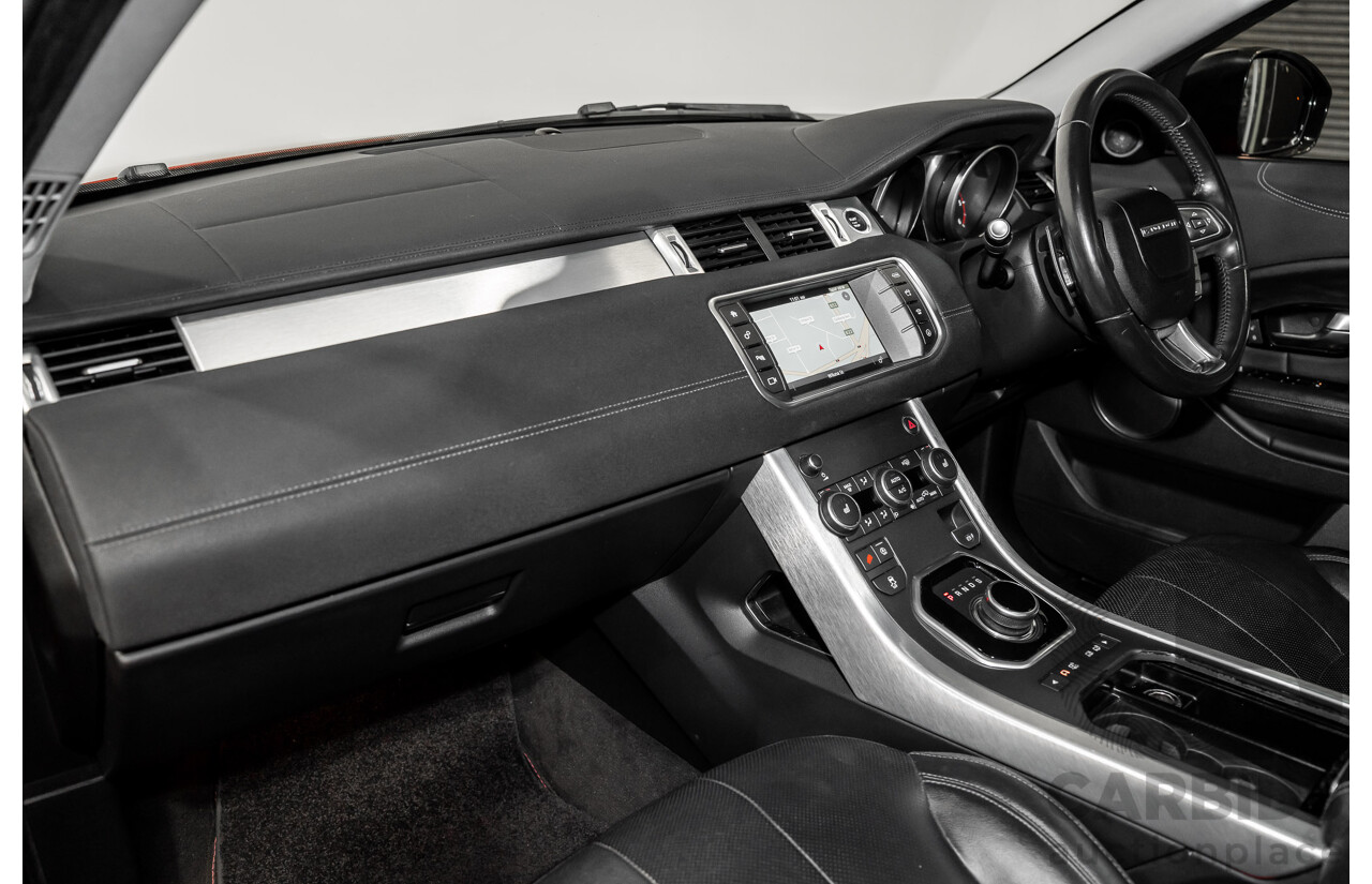 12/2017 Land Rover Range Rover Evoque TD4 SE 110 Dynamic (AWD) MY18 4d Wagon Firenze Red Turbo Diesel 2.0L