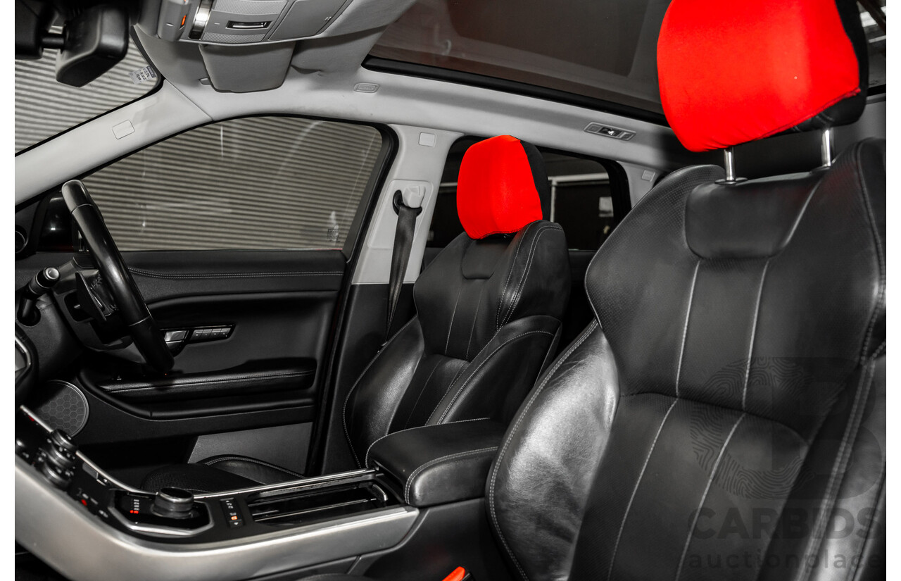 12/2017 Land Rover Range Rover Evoque TD4 SE 110 Dynamic (AWD) MY18 4d Wagon Firenze Red Turbo Diesel 2.0L