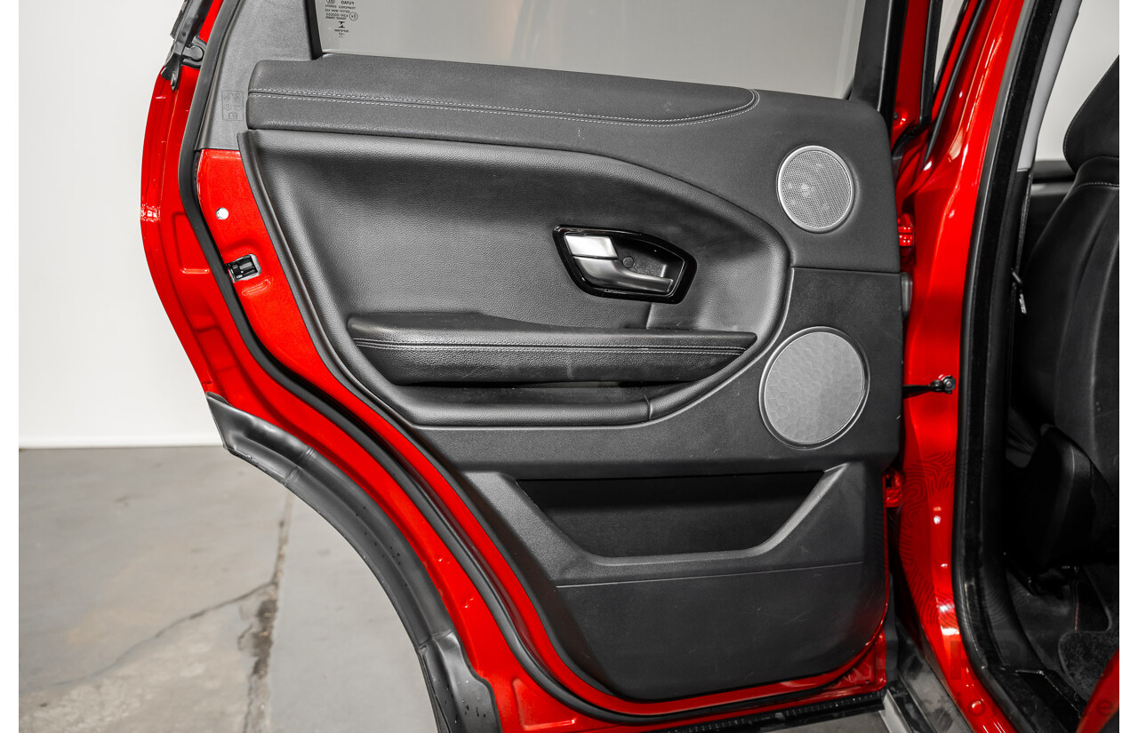 12/2017 Land Rover Range Rover Evoque TD4 SE 110 Dynamic (AWD) MY18 4d Wagon Firenze Red Turbo Diesel 2.0L