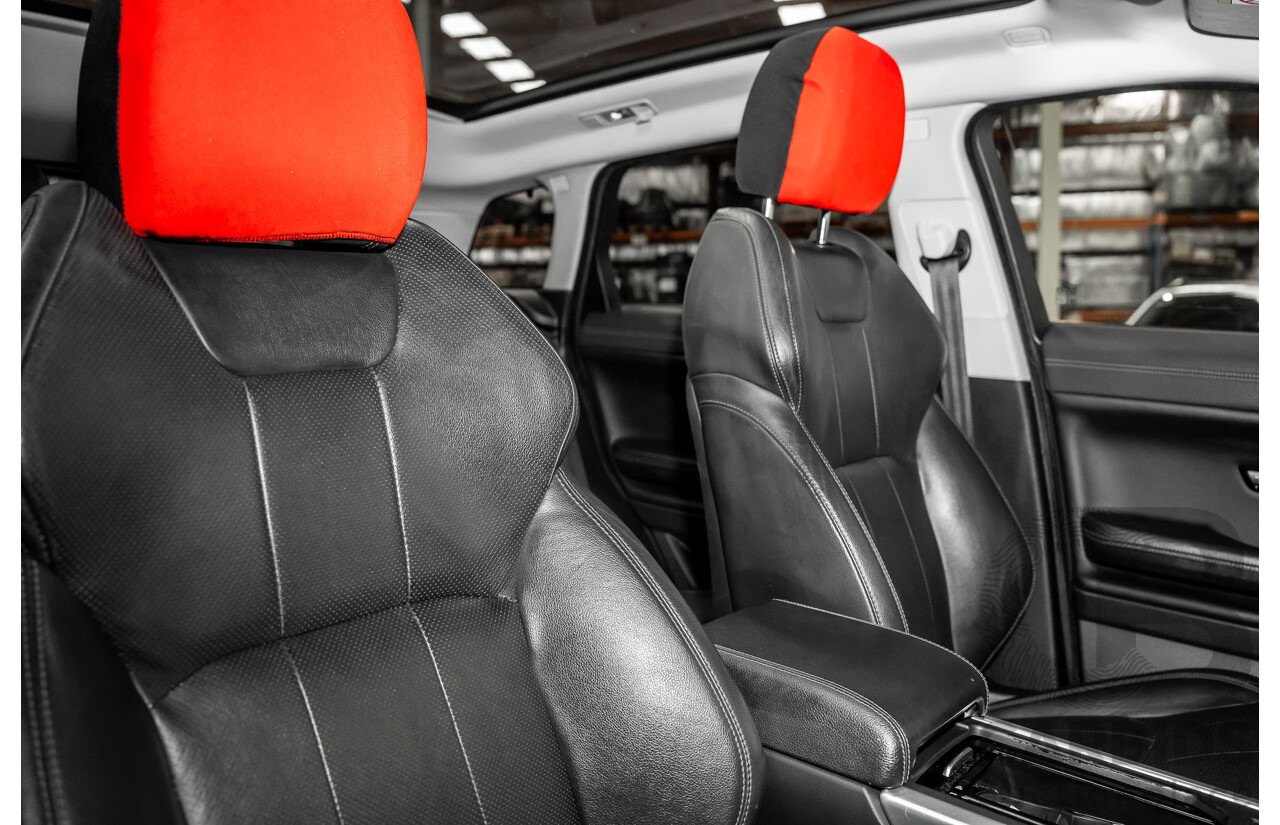 12/2017 Land Rover Range Rover Evoque TD4 SE 110 Dynamic (AWD) MY18 4d Wagon Firenze Red Turbo Diesel 2.0L