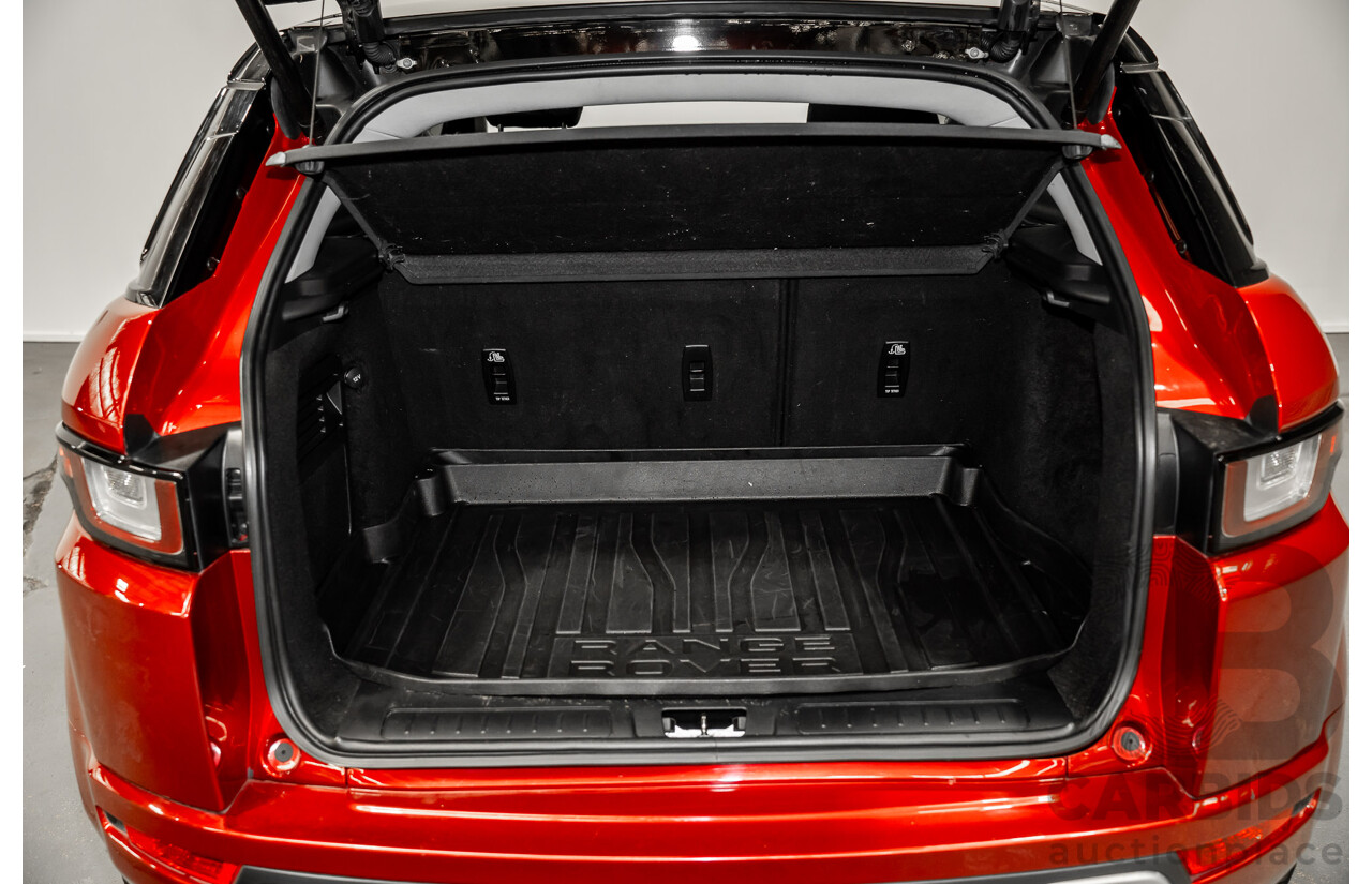 12/2017 Land Rover Range Rover Evoque TD4 SE 110 Dynamic (AWD) MY18 4d Wagon Firenze Red Turbo Diesel 2.0L