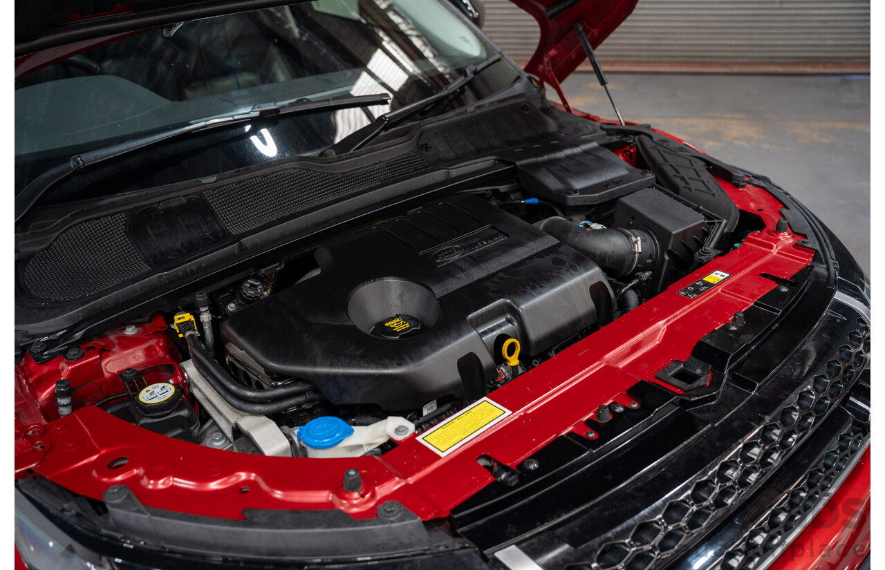 12/2017 Land Rover Range Rover Evoque TD4 SE 110 Dynamic (AWD) MY18 4d Wagon Firenze Red Turbo Diesel 2.0L