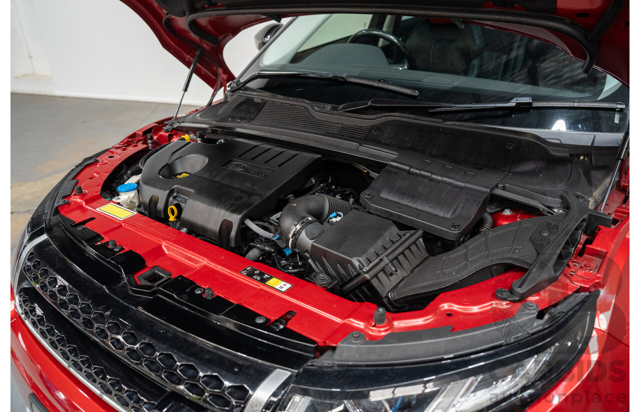 12/2017 Land Rover Range Rover Evoque TD4 SE 110 Dynamic (AWD) MY18 4d Wagon Firenze Red Turbo Diesel 2.0L