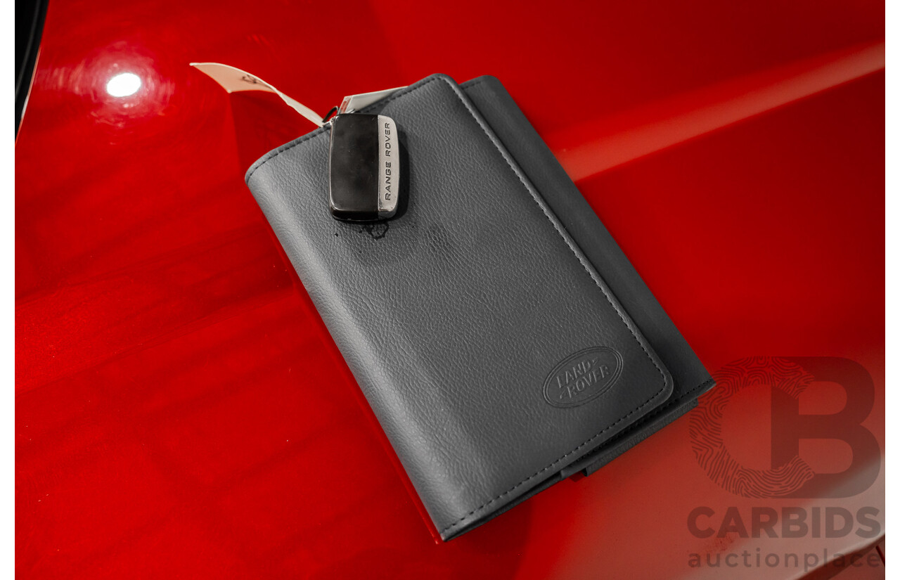 12/2017 Land Rover Range Rover Evoque TD4 SE 110 Dynamic (AWD) MY18 4d Wagon Firenze Red Turbo Diesel 2.0L