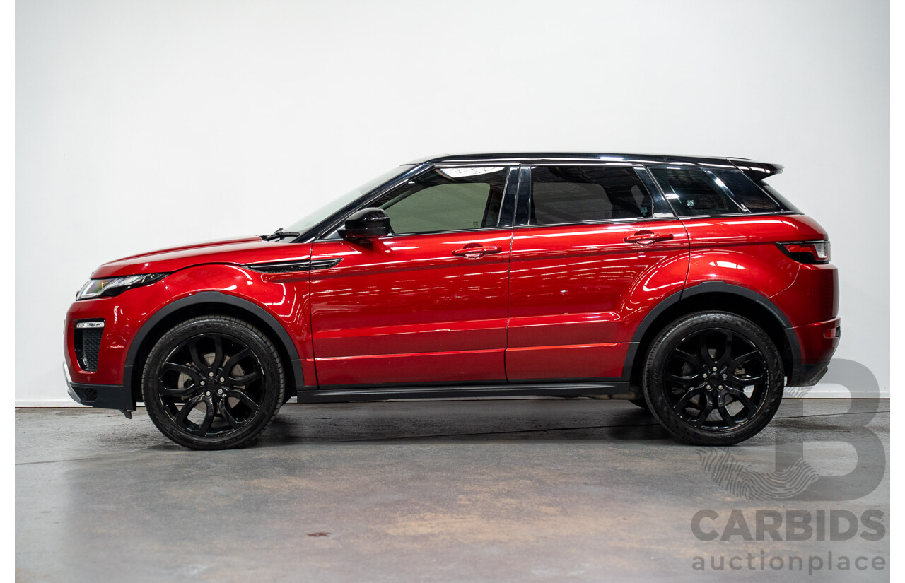 12/2017 Land Rover Range Rover Evoque TD4 SE 110 Dynamic (AWD) MY18 4d Wagon Firenze Red Turbo Diesel 2.0L