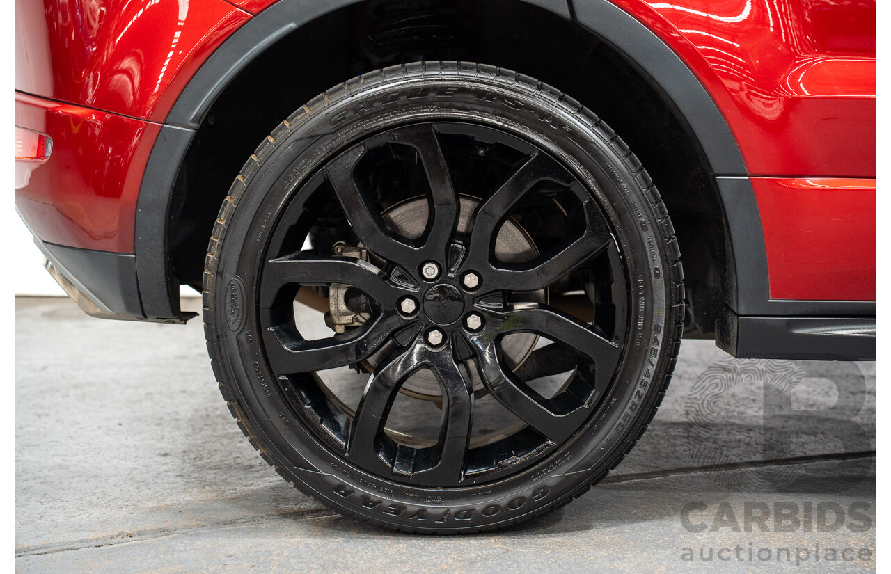 12/2017 Land Rover Range Rover Evoque TD4 SE 110 Dynamic (AWD) MY18 4d Wagon Firenze Red Turbo Diesel 2.0L