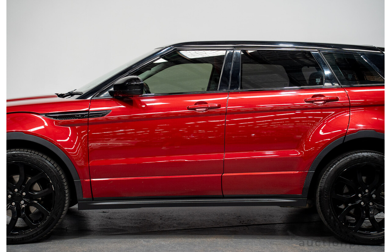 12/2017 Land Rover Range Rover Evoque TD4 SE 110 Dynamic (AWD) MY18 4d Wagon Firenze Red Turbo Diesel 2.0L