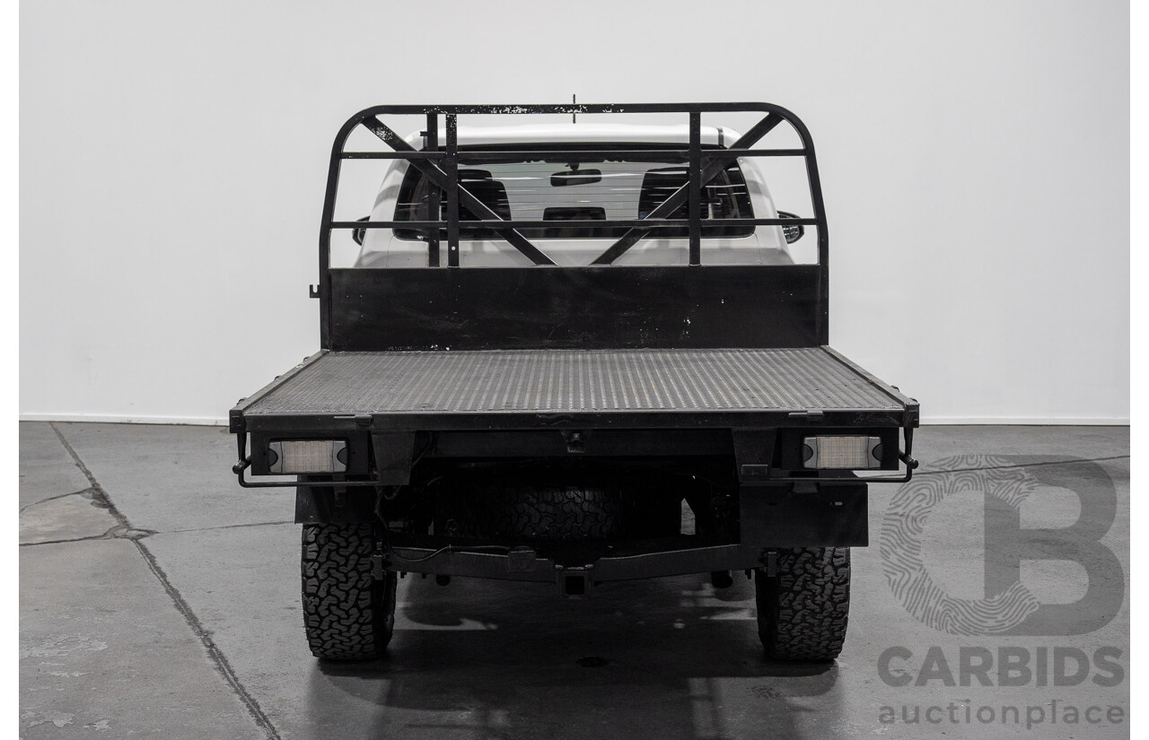 5/2019 Toyota Hilux SR (4x4) GUN126R MY19 UPGRADE Double C/Chas White Turbo Diesel 2.8L