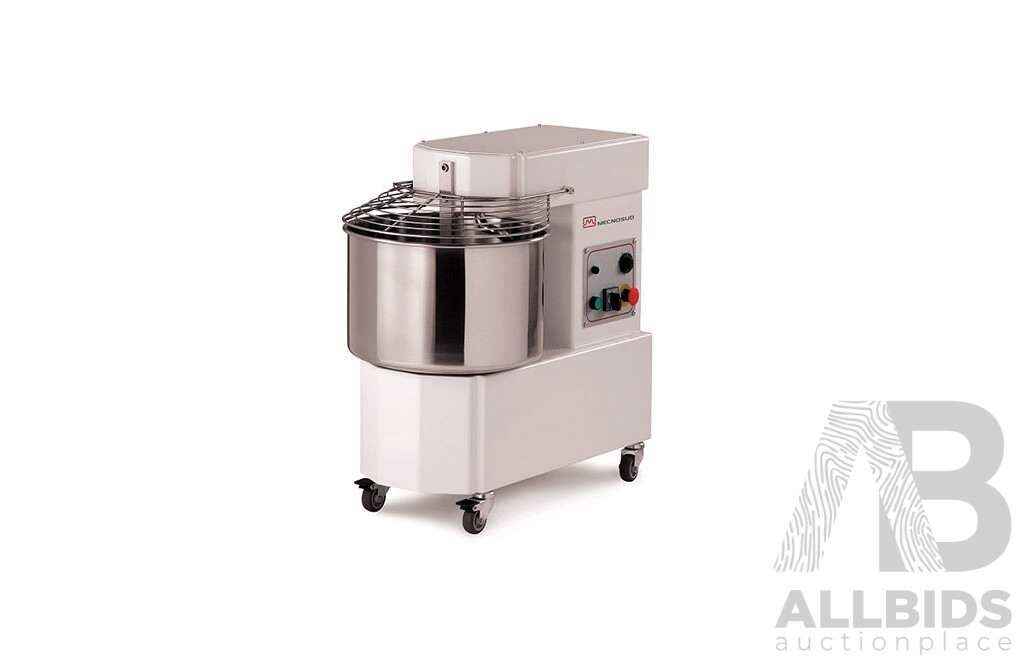 Mecnosud SMM9925 Fixed Head/Bowl 33lt Spiral Mixer - ORP $3,000