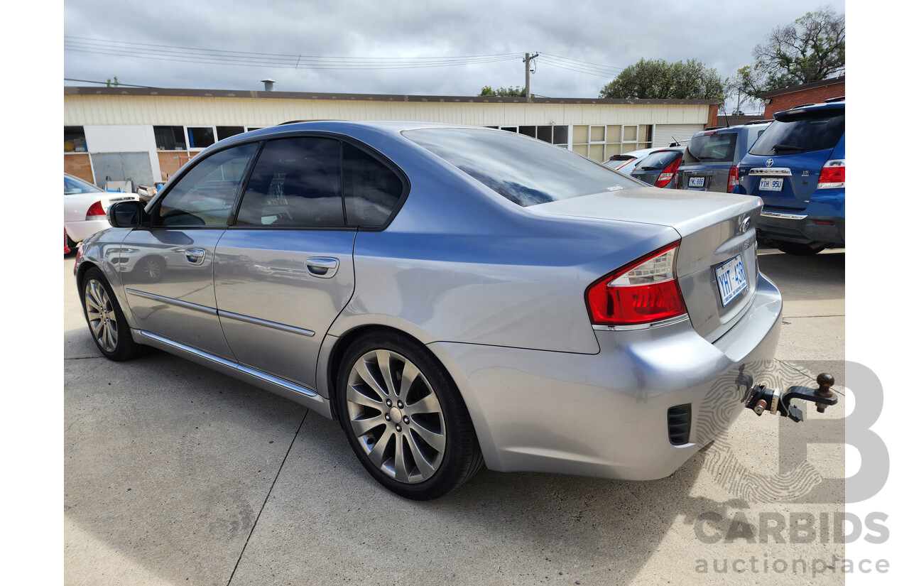12/2007 Subaru Liberty 3.0r-B MY07 4d Sedan Silver 3.0L