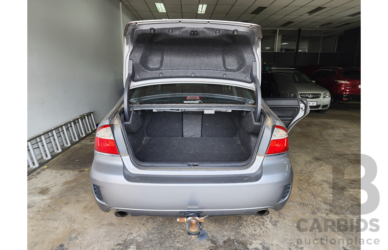 12/2007 Subaru Liberty 3.0r-B MY07 4d Sedan Silver 3.0L