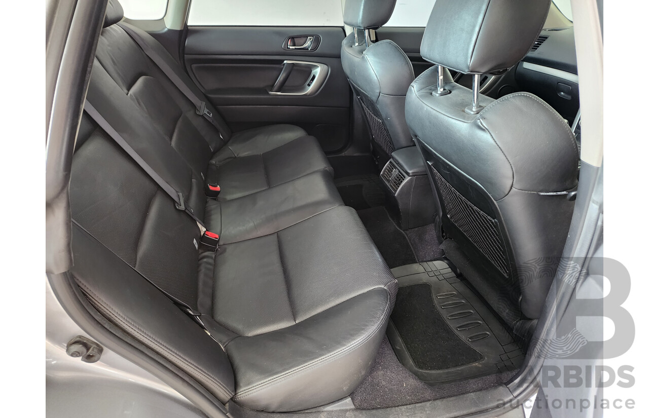 12/2007 Subaru Liberty 3.0r-B MY07 4d Sedan Silver 3.0L
