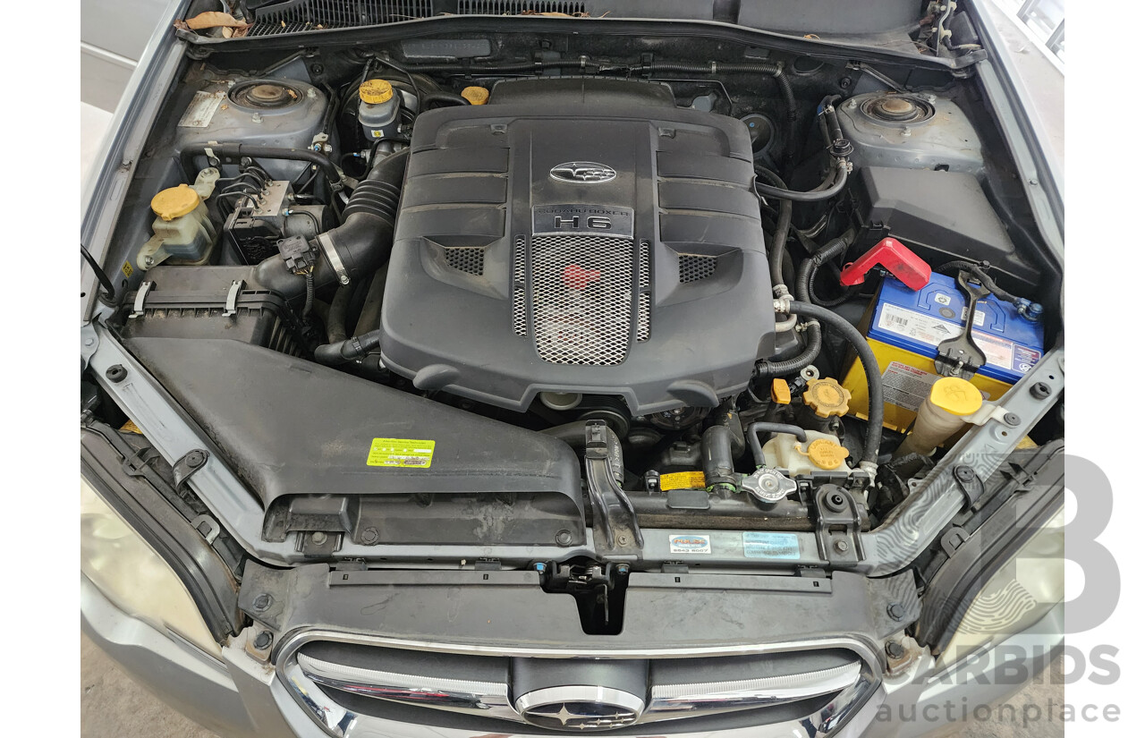 12/2007 Subaru Liberty 3.0r-B MY07 4d Sedan Silver 3.0L