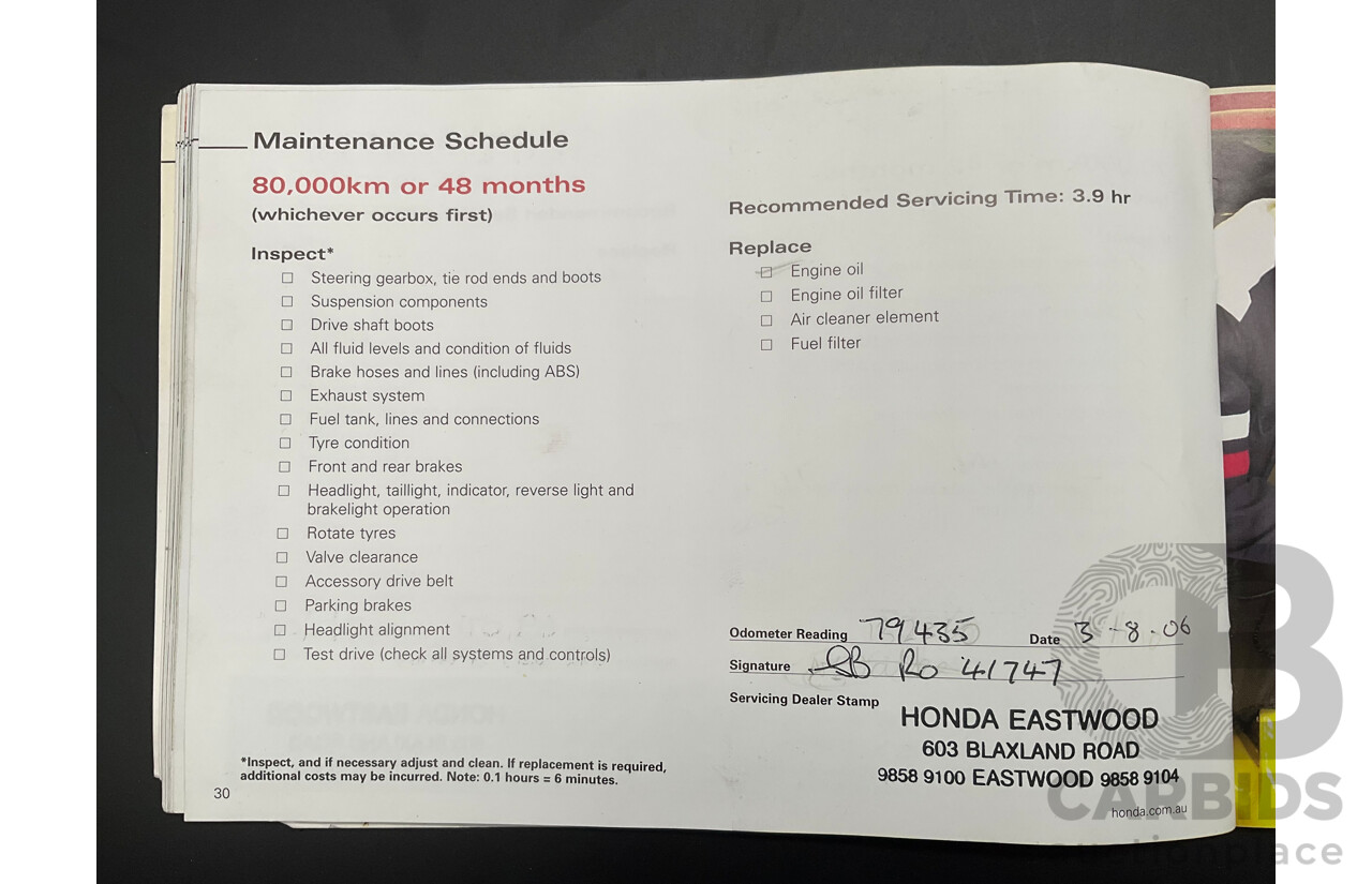 4/2003 Honda MDX 4d Wagon Quartz Grey Metallic V6 3.5L - 7 Seater