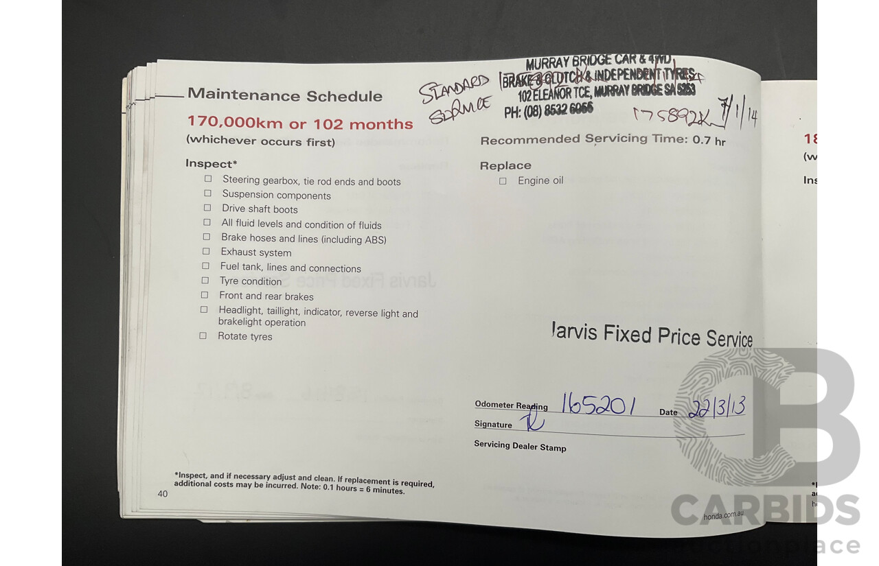 4/2003 Honda MDX 4d Wagon Quartz Grey Metallic V6 3.5L - 7 Seater