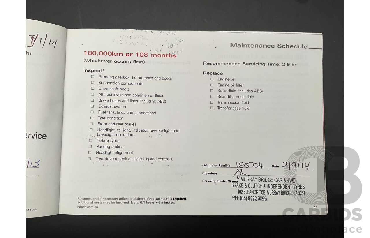 4/2003 Honda MDX 4d Wagon Quartz Grey Metallic V6 3.5L - 7 Seater