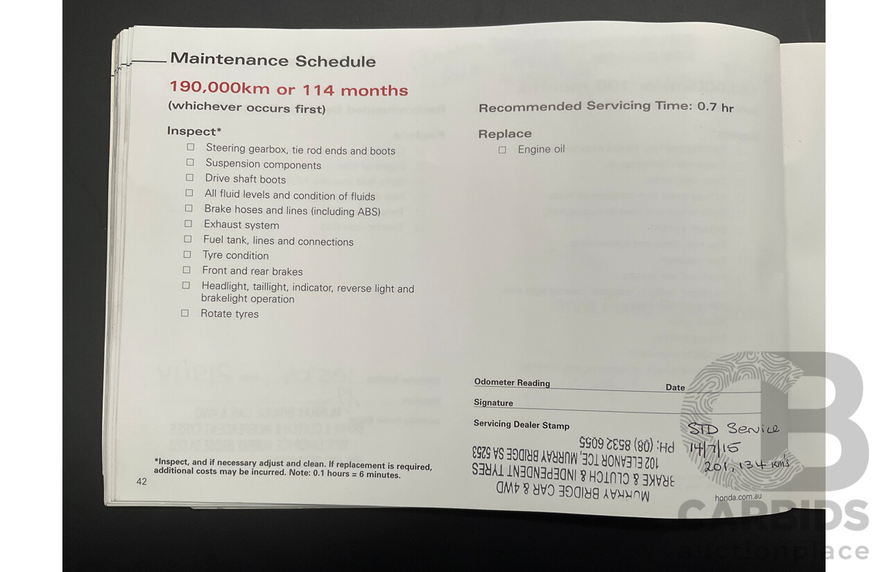 4/2003 Honda MDX 4d Wagon Quartz Grey Metallic V6 3.5L - 7 Seater