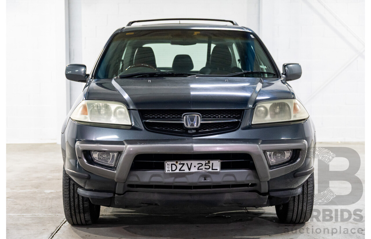 4/2003 Honda MDX 4d Wagon Quartz Grey Metallic V6 3.5L - 7 Seater