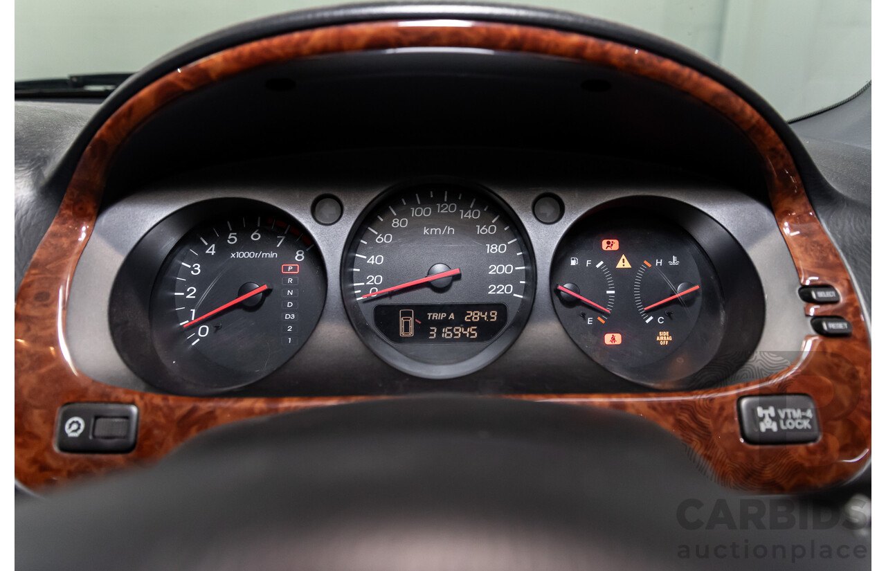 4/2003 Honda MDX 4d Wagon Quartz Grey Metallic V6 3.5L - 7 Seater