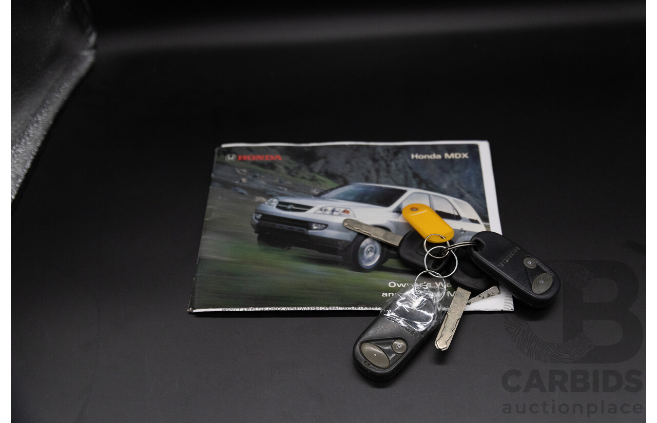 4/2003 Honda MDX 4d Wagon Quartz Grey Metallic V6 3.5L - 7 Seater