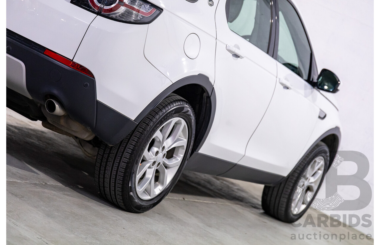 03/2019 Land Rover Discovery Sport SD4 HSE 177kW (AWD) L550 MY19 4d Wagon Fuji White Turbo Diesel 2.0L - 7 Seater