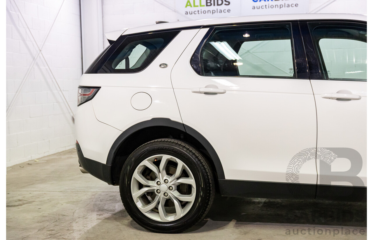 03/2019 Land Rover Discovery Sport SD4 HSE 177kW (AWD) L550 MY19 4d Wagon Fuji White Turbo Diesel 2.0L - 7 Seater