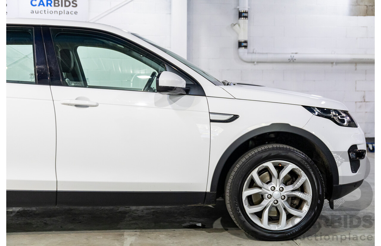 03/2019 Land Rover Discovery Sport SD4 HSE 177kW (AWD) L550 MY19 4d Wagon Fuji White Turbo Diesel 2.0L - 7 Seater