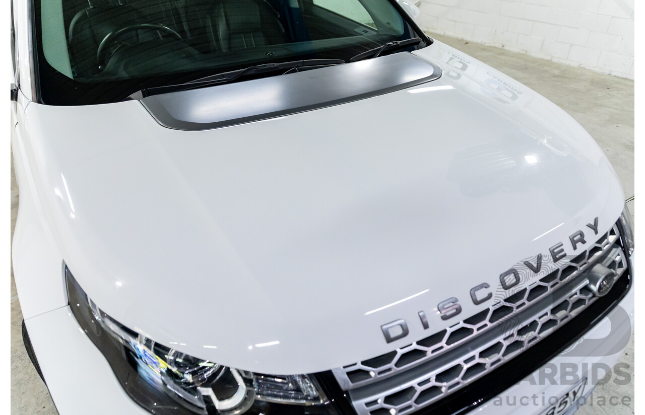 03/2019 Land Rover Discovery Sport SD4 HSE 177kW (AWD) L550 MY19 4d Wagon Fuji White Turbo Diesel 2.0L - 7 Seater